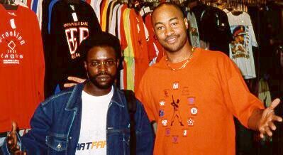 Omar "Black Thought" from the Roots and Darryl McCray