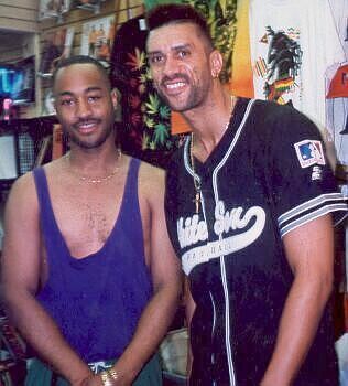 Kenny (Sky) Walker & Darryl McCray Former NY Knick