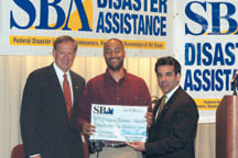 Darryl McCray and Gov. Pataki