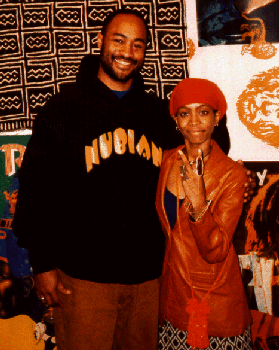 Erykah Badu & House of Nubian C.E.O. Darryl McCray